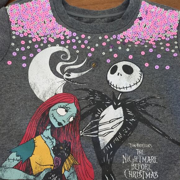 Disney nightmare before Christmas kids Sweatshirt size L - Picture 4 of 5